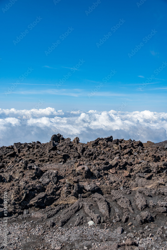 View above the clouds View above the clouds