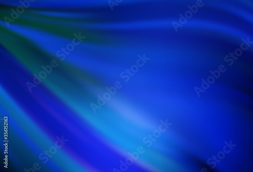Dark BLUE vector blurred bright pattern. Colorful abstract illustration with gradient. Background for designs.