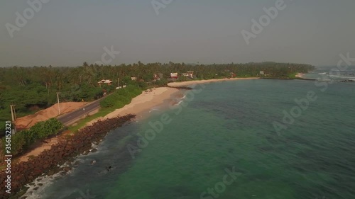 Wallpaper Mural Ahangama Beach Sri Lanka Drone Aerial View Torontodigital.ca