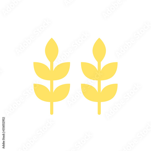 Wheat, ear icon. Simple color vector elements of agriculture icons for ui and ux, website or mobile application