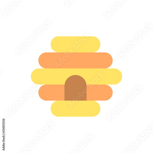 Hive, beer icon. Simple color vector elements of agriculture icons for ui and ux, website or mobile application