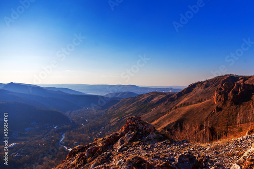 Beautiful rocky landscape, "Torgashinsky ridge" Krasnoyarsk © Александр Горшков