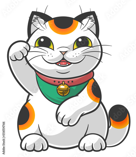 Maneki neko cat of luck