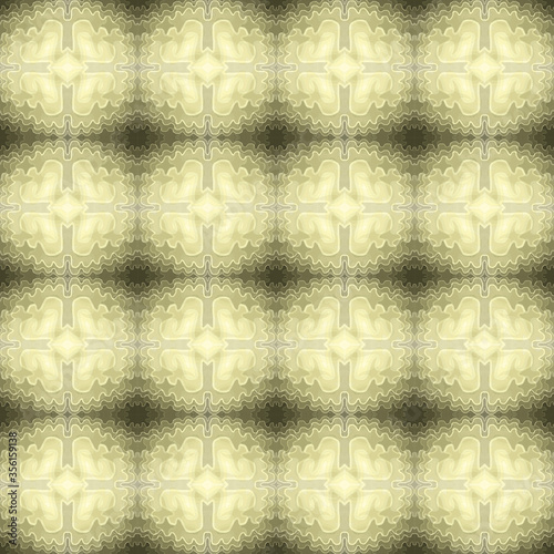 yellow background seamless pattern
