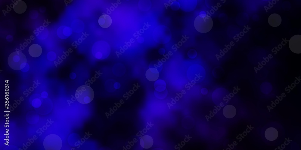 Dark Pink, Blue vector layout with circle shapes. Colorful illustration with gradient dots in nature style. Pattern for business ads. Dark Pink, Blue vector layout with circle shapes. Colorful illustration with gradient dots in nature style. Pattern for business ads.