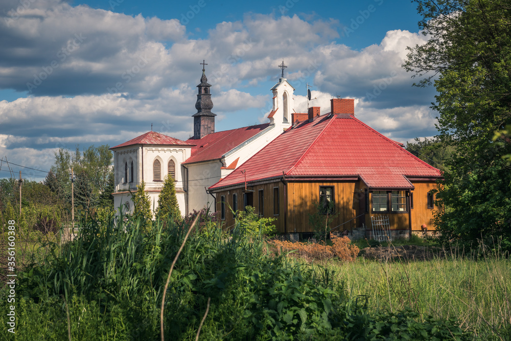 Church Of Archangel Michael in Inowlodz, Lodzkie, Poland