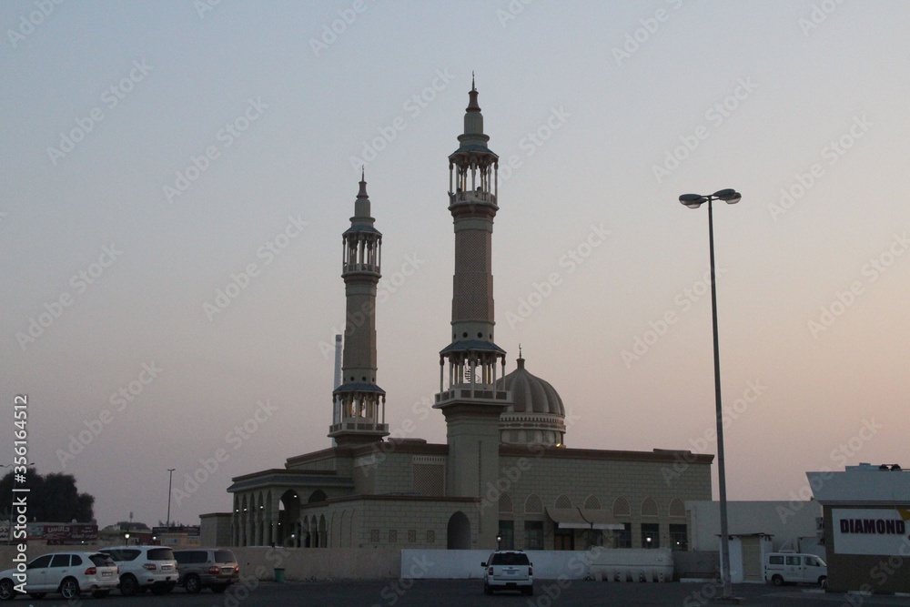 Mosque in the city of Ras Al Khaima