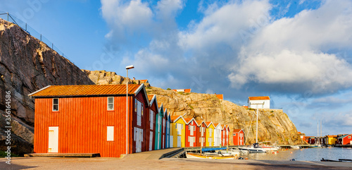 Fischerhafen in Smögen, Schweden