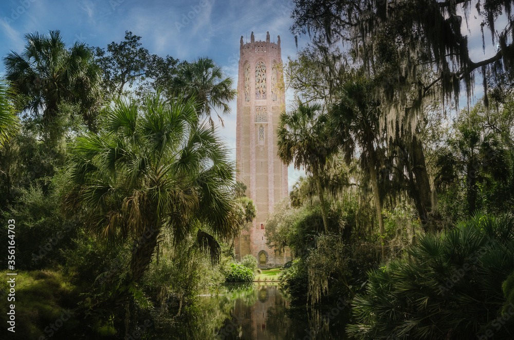 Singing Tower in the Bok Tower Gardens, Florida