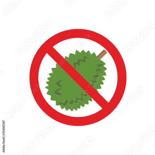 no durian sign