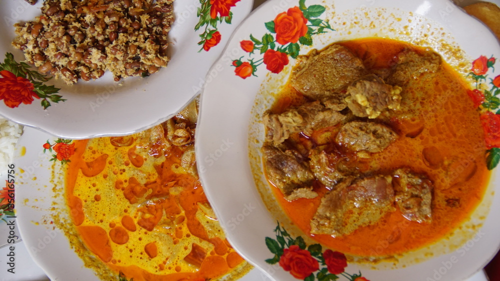 indian chicken curry with rice