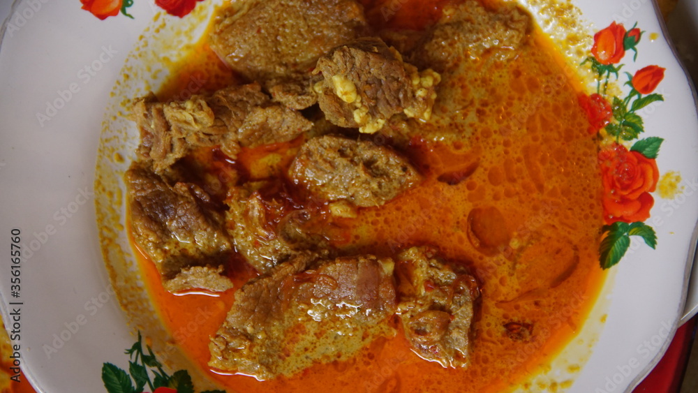 indian chicken curry with rice