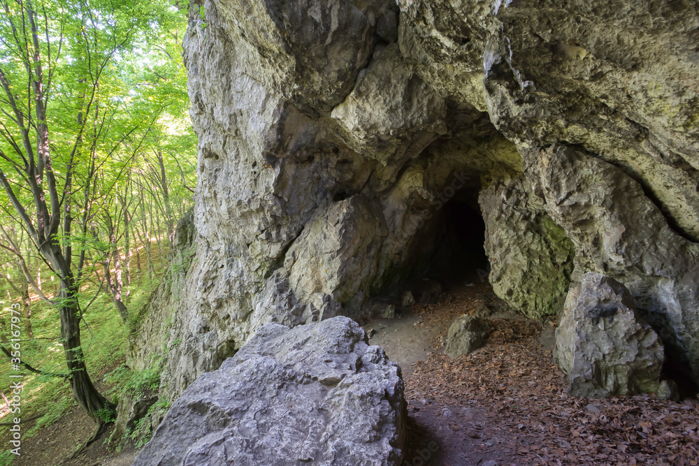 wejście do jaskini Mamut