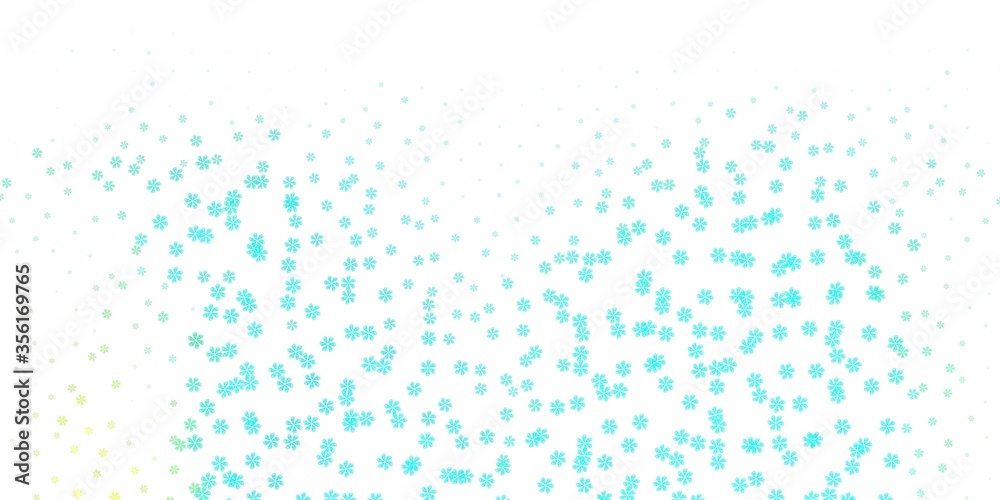 Light green vector backdrop with chaotic shapes. Light green vector backdrop with chaotic shapes.