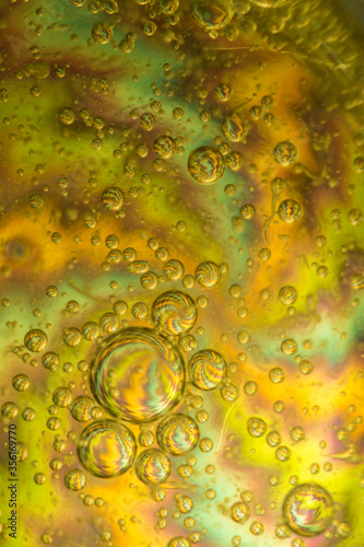 wallpaper created by the mix of oil and water