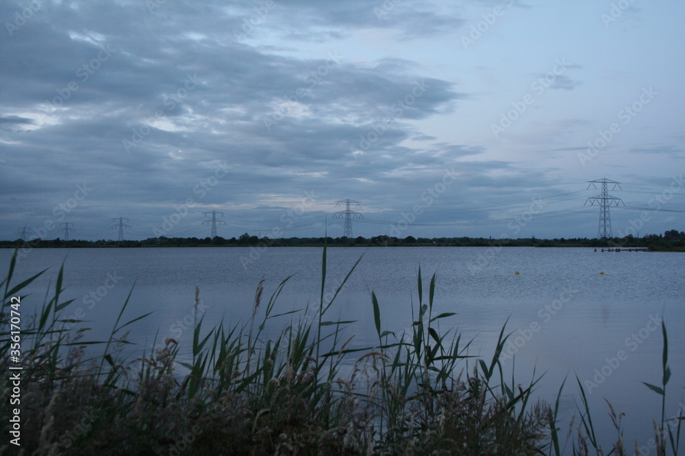 lake view at night


