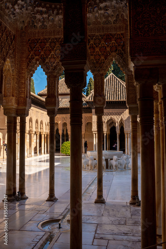 La Cour des Lions de l’Alhambra