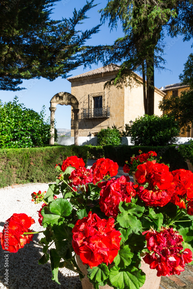 Fototapeta premium Ancient building in Ronda 5