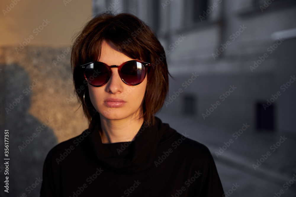 portrait of a young woman portrait of a young woman