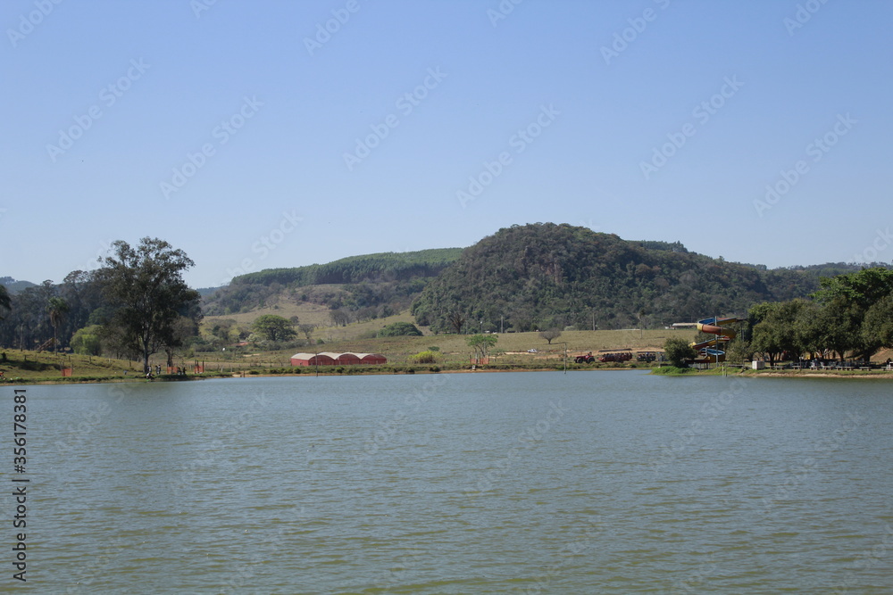 lake and hills lake and hills
