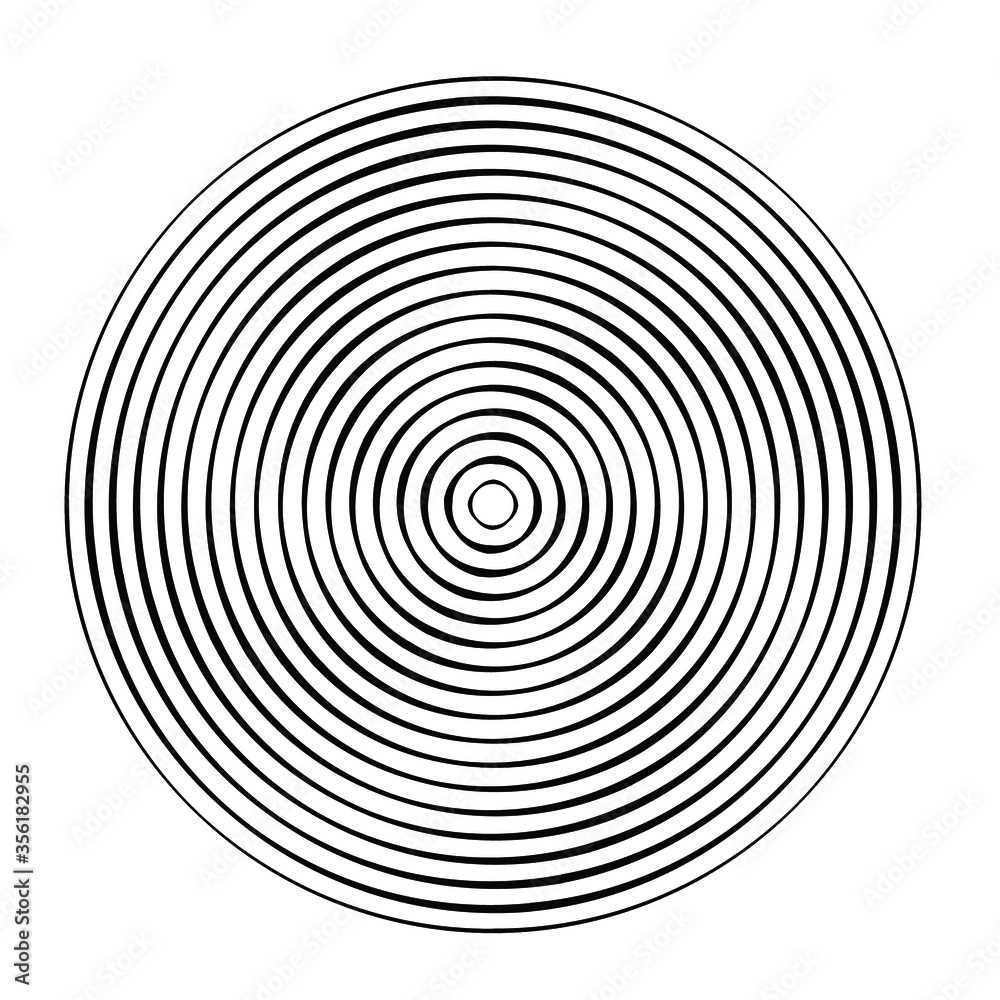 Lines in Circle Form . Spiral Vector Illustration .Technology round Logo . Design element . Abstract Geometric shape . Lines in Circle Form . Spiral Vector Illustration .Technology round Logo . Design element . Abstract Geometric shape .