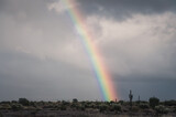Rainbow in Sonora desert, Arizona