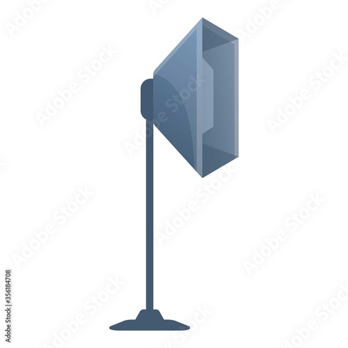 Light cinema stand icon. Cartoon of light cinema stand vector icon for web design isolated on white background