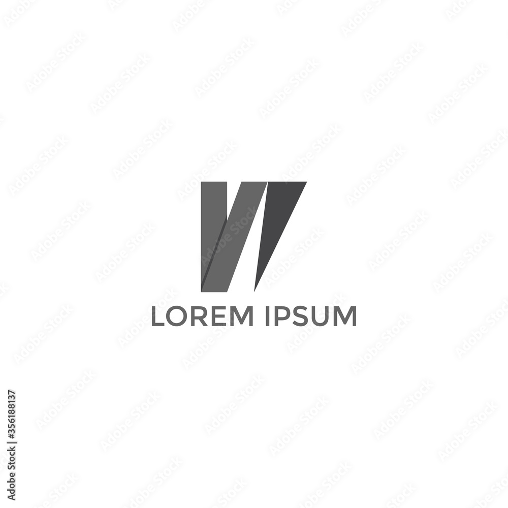 LETTER W LINE LOGO DESIGN VECTOR MODERN FOR YOUR BUSINESS LETTER W LINE LOGO DESIGN VECTOR MODERN FOR YOUR BUSINESS