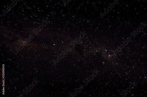 Fototapeta Naklejka Na Ścianę i Meble -  Stars and galaxy outer space sky night universe black starry background of shiny starfield
