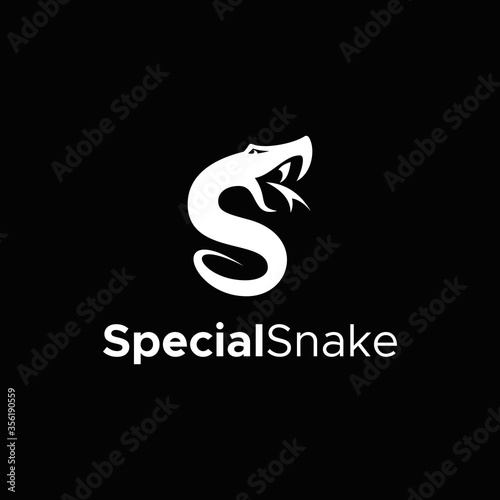 Wallpaper Mural Letter S for special snake logo design Torontodigital.ca