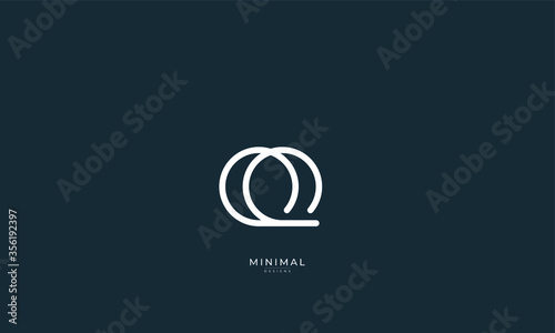Alphabet letter icon logo QQ