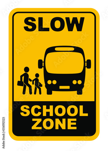 school bus stop sign