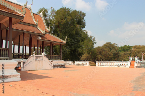 trimuk pavilion in ayutthaya (thailand) photo