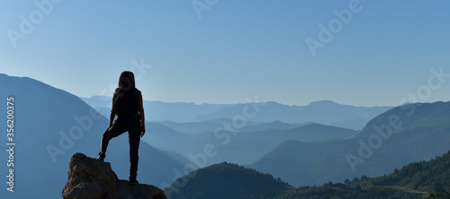 A Woman on the Mountain
 photo