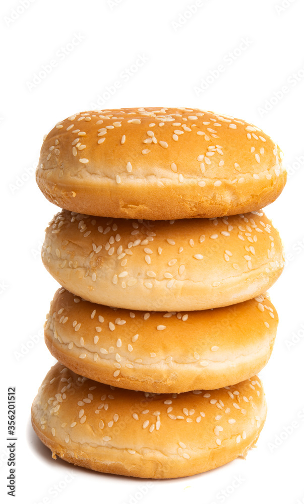 burger bun isolated burger bun isolated