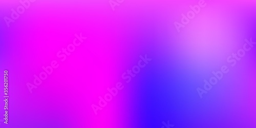 Light Purple, Pink vector abstract blur texture.