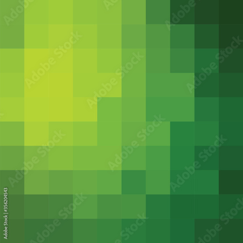 Abstract green geometric vector background