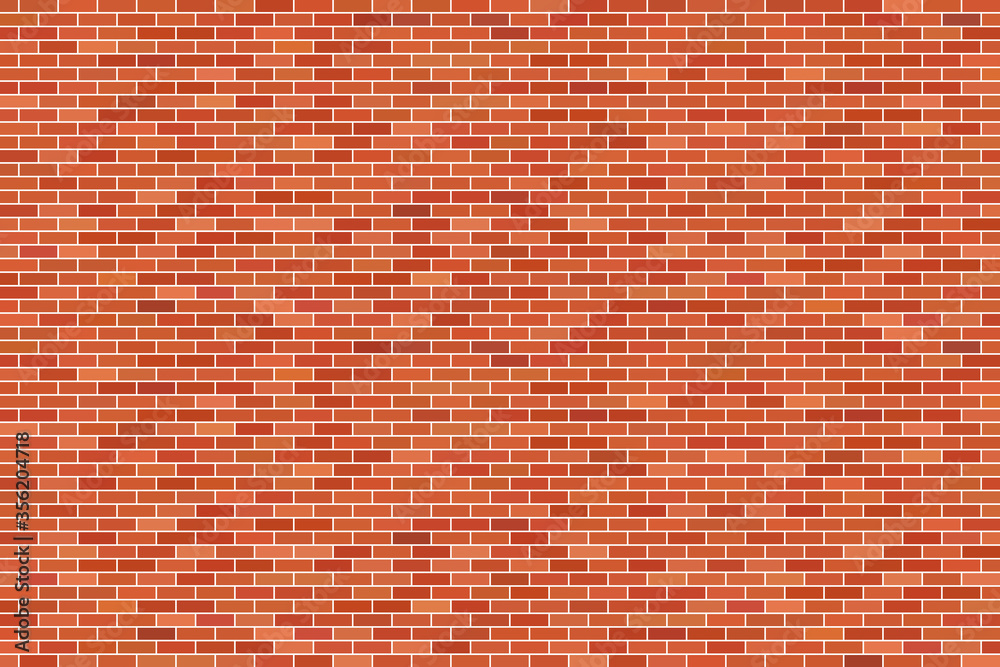 Brown brick wall background Brown brick wall background