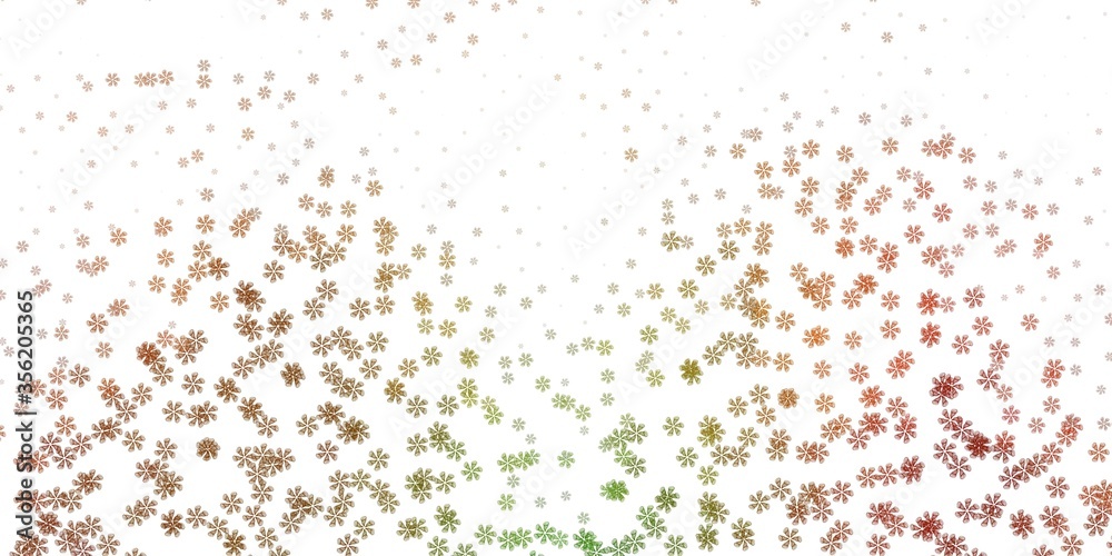 Light green, yellow vector texture with memphis shapes. Light green, yellow vector texture with memphis shapes.