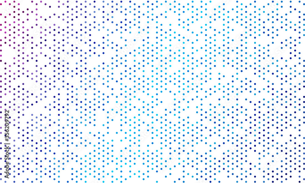 pink, blue vector banner with hexagons. Abstract background in halftone style with colored gradient. pink, blue vector banner with hexagons. Abstract background in halftone style with colored gradient.