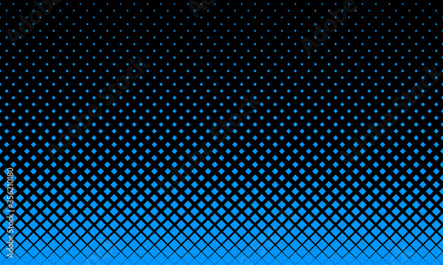 Modern geometric abstract illustration with rhombus symbols. Smart design for your projects. Halftone effect design.