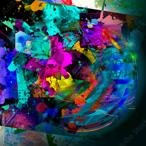 abstract watercolor background