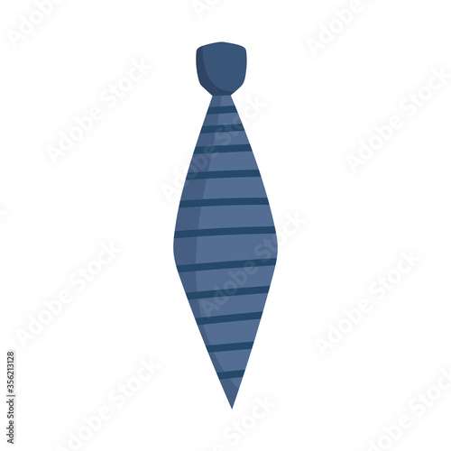 male necktie accessory fashion clothes isolated design icon