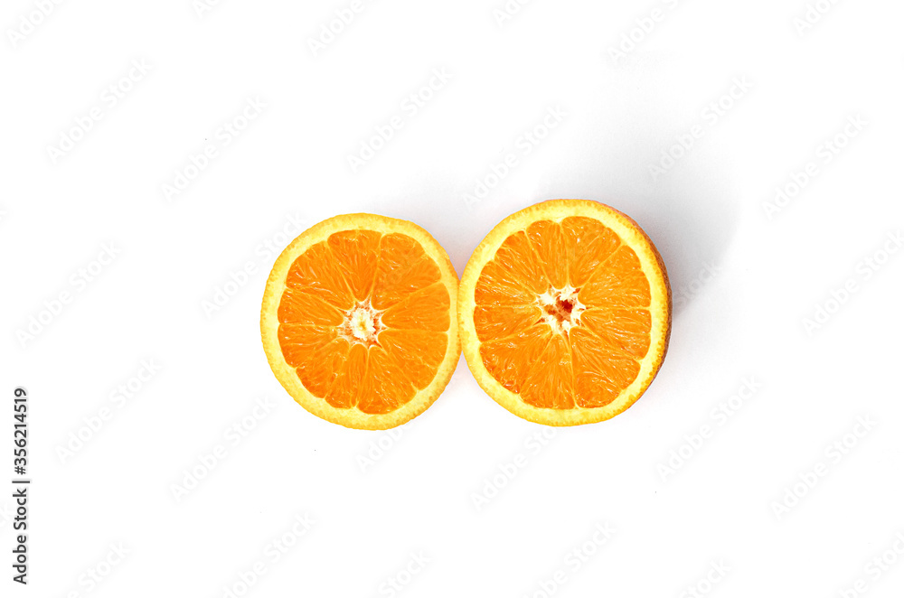 orange on white background orange on white background