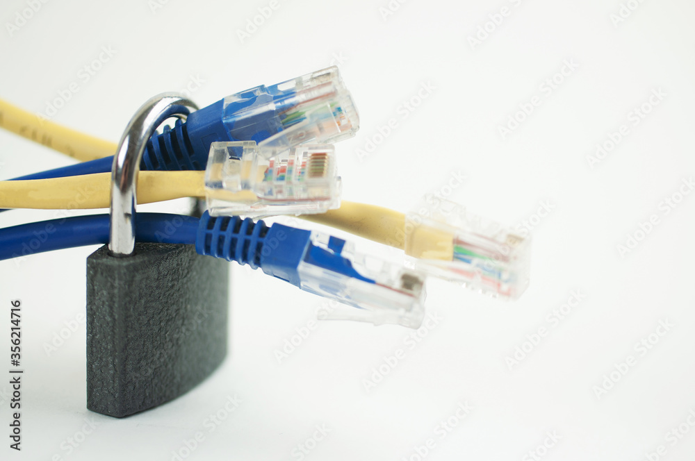 wire for the Internet is locked in a lock, the concept of open access to the Internet wire for the Internet is locked in a lock, the concept of open access to the Internet