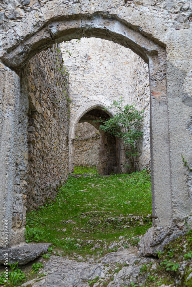 Entrance to the citadel. Gallenstein Castle