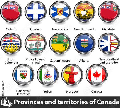 Flags of Canada © sateda