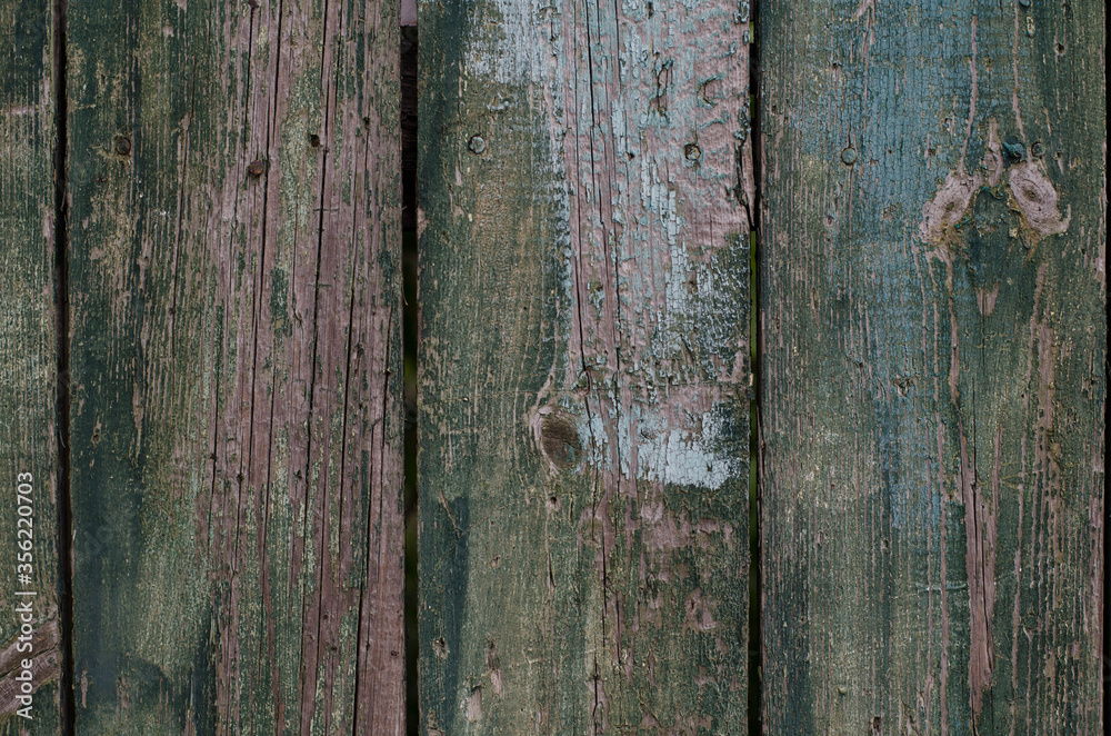 Wooden boards. Tree structure. Old paint on a wooden surface. Wooden boards. Tree structure. Old paint on a wooden surface.