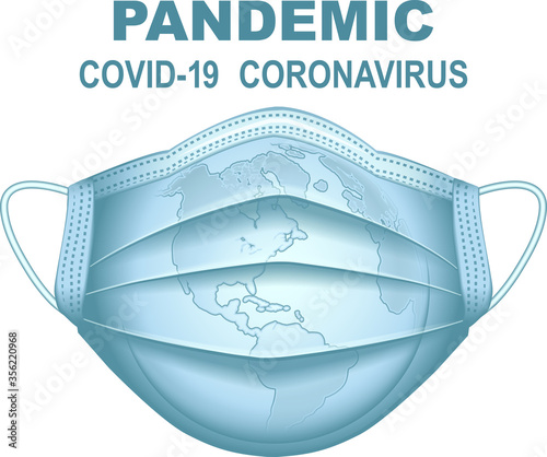 Isolated vector icon on the medical theme of the coronavirus pandemic