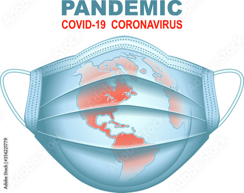 Color Isolated vector icon on the medical theme of the coronavirus pandemic